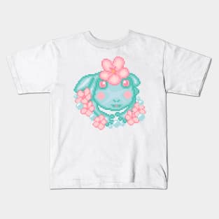 Frog Pixel Art Kids T-Shirt